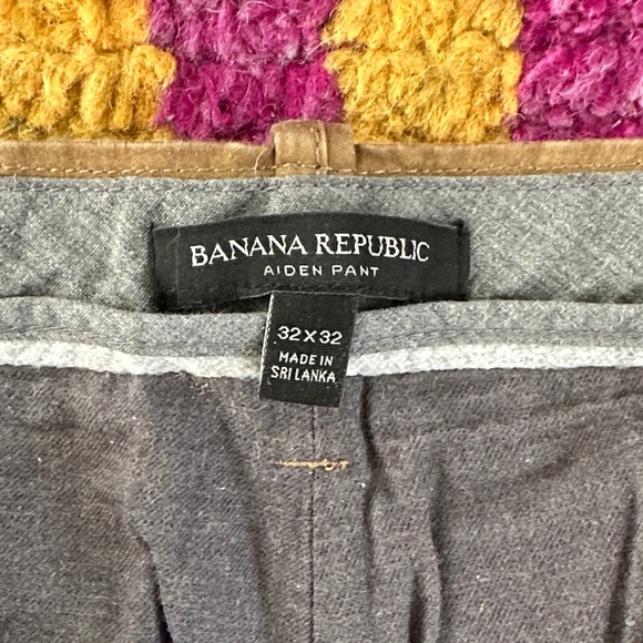 Banana Republic Lined Men's Brown Khaki Chinos - Picture 4 of 4